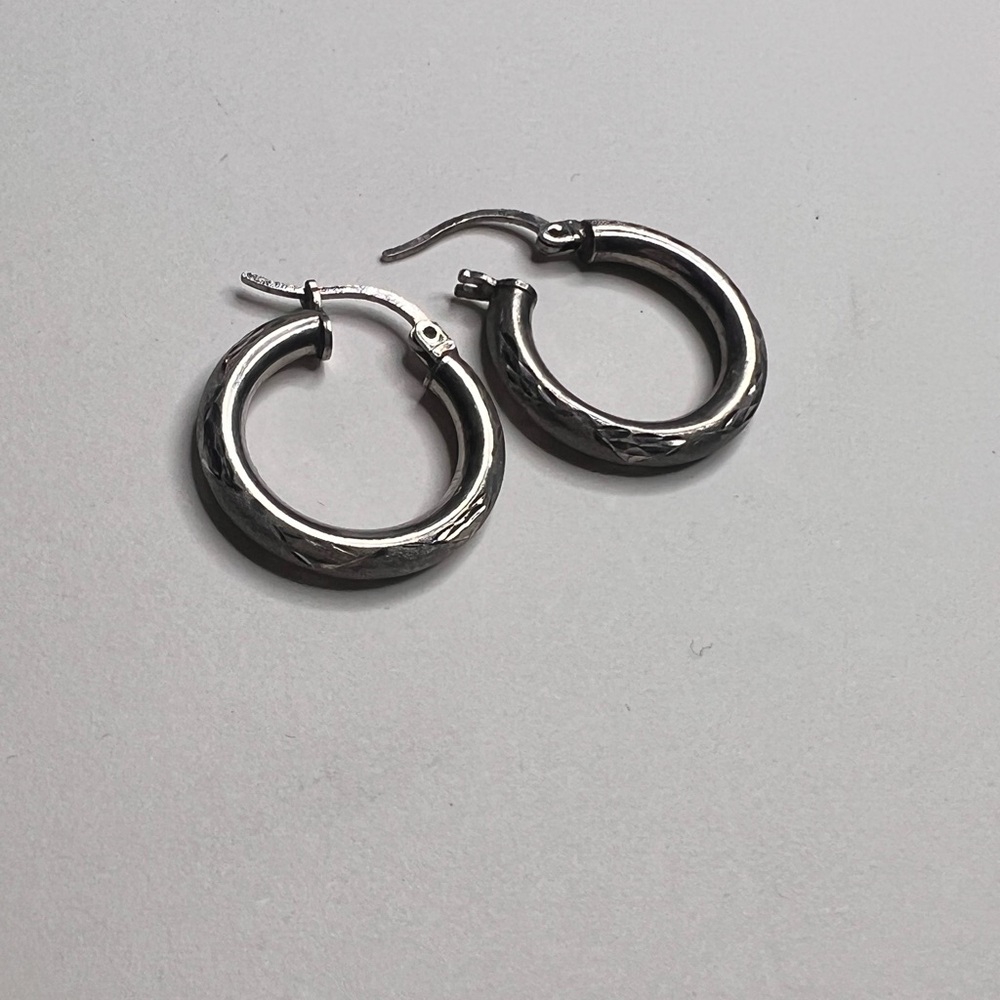 Hoop earrings